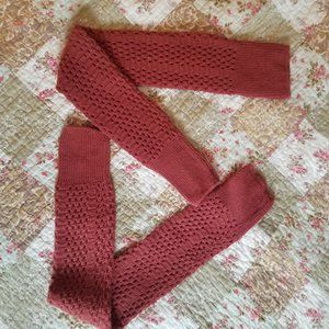 Vintage 1980s Danskin Orlon Cable Knit Leg Warmers